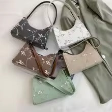 Summer Lace Flower Stitching Women's Shoulder Bag