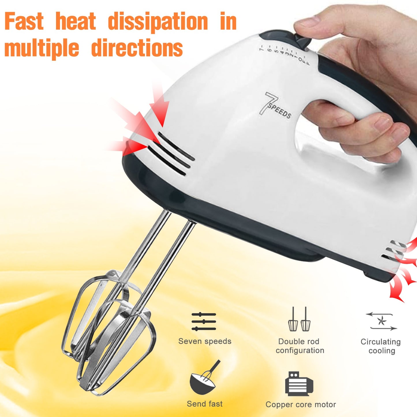 7 Speed Electric Beater Machine (Multi Purpose Use)