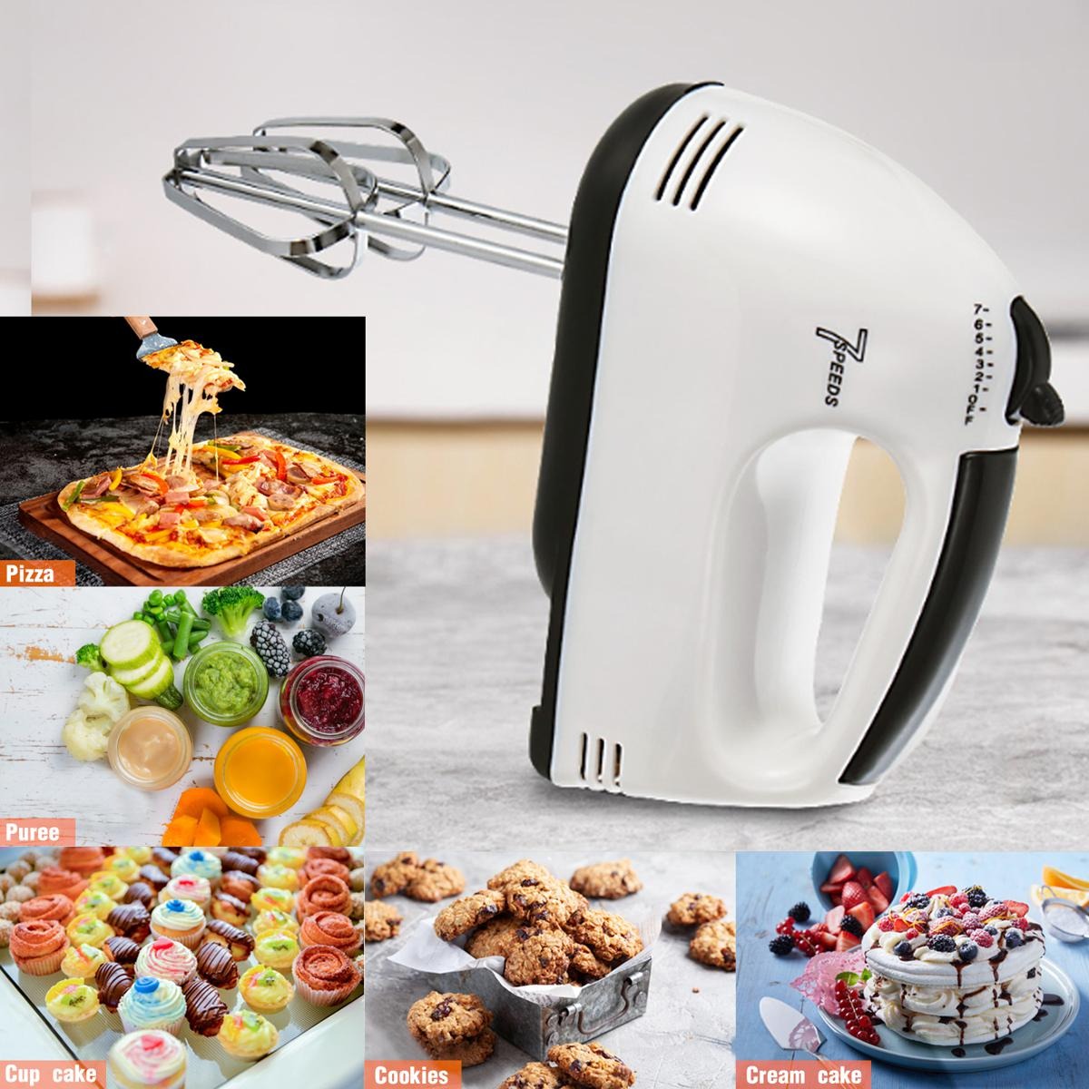 7 Speed Electric Beater Machine (Multi Purpose Use)