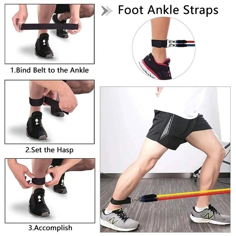 Resistance Band for Physical Exercise – Full Body Strength & Flexibility Training