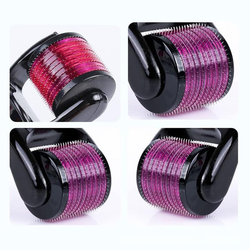 540 Titanium Derma Roller – Hair Growth, Beard & Facial Skin Care Naturally