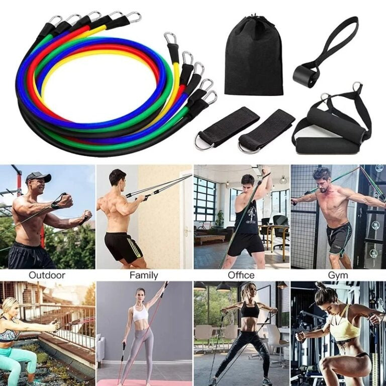 Resistance Band for Physical Exercise – Full Body Strength & Flexibility Training
