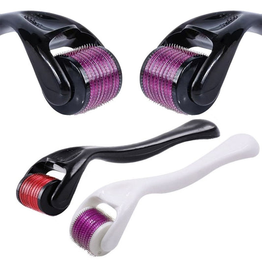 540 Titanium Derma Roller – Hair Growth, Beard & Facial Skin Care Naturally