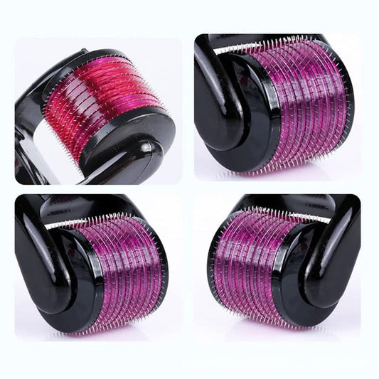 540 Titanium Derma Roller – Hair Growth, Beard & Facial Skin Care Naturally